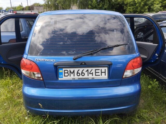Синий Дэу Матиз, объемом двигателя 0.8 л и пробегом 98 тыс. км за 2500 $, фото 1 на Automoto.ua