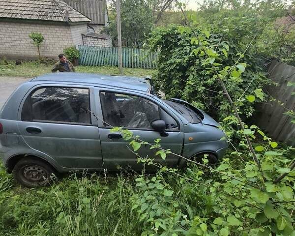 Синий Дэу Матиз, объемом двигателя 0.8 л и пробегом 55 тыс. км за 959 $, фото 1 на Automoto.ua