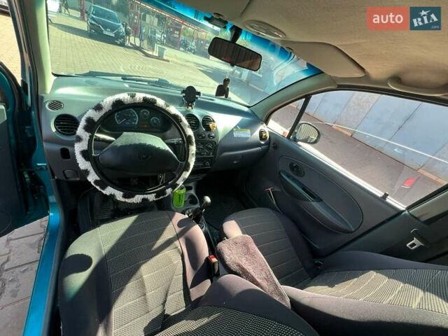 Синий Дэу Матиз, объемом двигателя 0.8 л и пробегом 172 тыс. км за 2500 $, фото 3 на Automoto.ua
