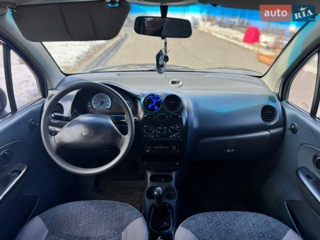 Синий Дэу Матиз, объемом двигателя 0.8 л и пробегом 79 тыс. км за 2750 $, фото 13 на Automoto.ua