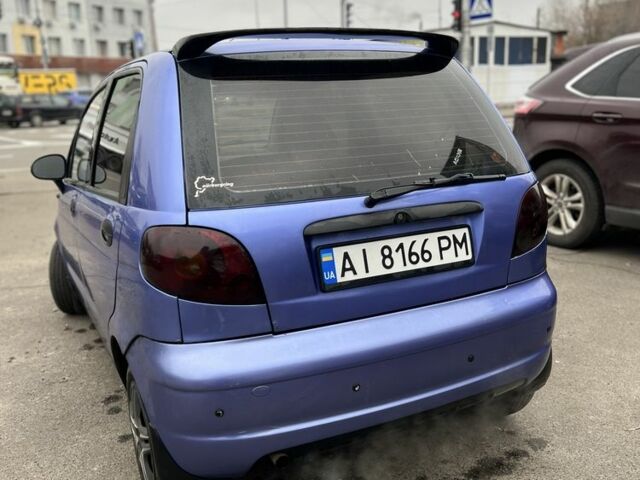 Синій Деу Матіз, об'ємом двигуна 0.8 л та пробігом 174 тис. км за 1999 $, фото 2 на Automoto.ua