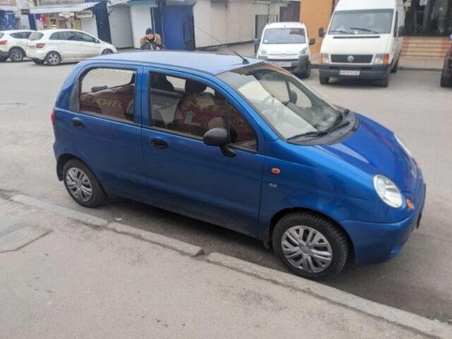Синий Дэу Матиз, объемом двигателя 8 л и пробегом 83 тыс. км за 2100 $, фото 1 на Automoto.ua