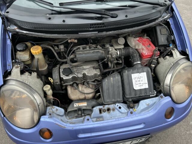 Синий Дэу Матиз, объемом двигателя 0.8 л и пробегом 174 тыс. км за 1999 $, фото 6 на Automoto.ua