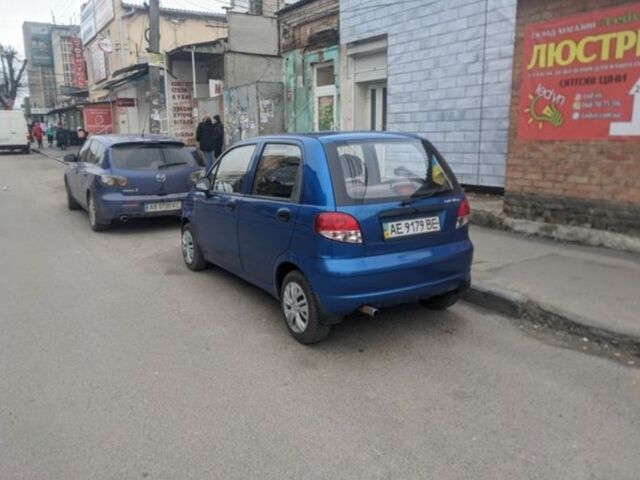 Синий Дэу Матиз, объемом двигателя 8 л и пробегом 83 тыс. км за 2100 $, фото 2 на Automoto.ua