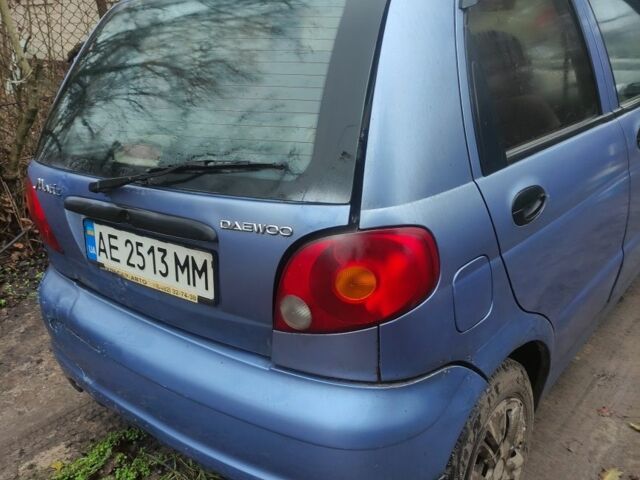 Синий Дэу Матиз, объемом двигателя 0.8 л и пробегом 20 тыс. км за 1700 $, фото 3 на Automoto.ua