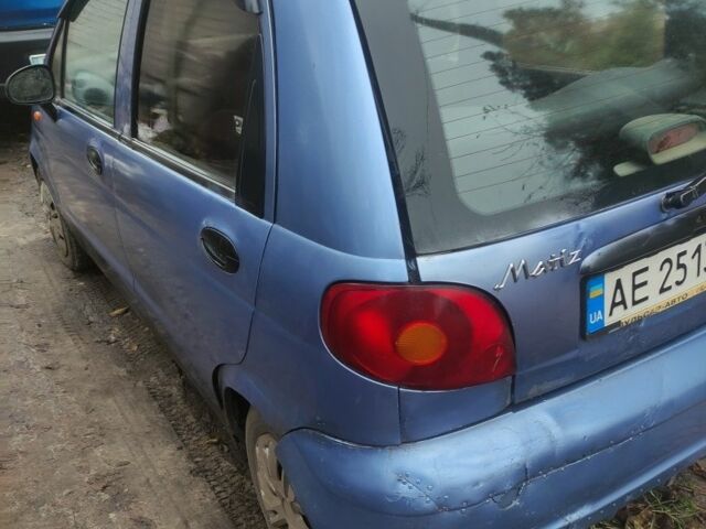 Синий Дэу Матиз, объемом двигателя 0.8 л и пробегом 20 тыс. км за 1700 $, фото 4 на Automoto.ua