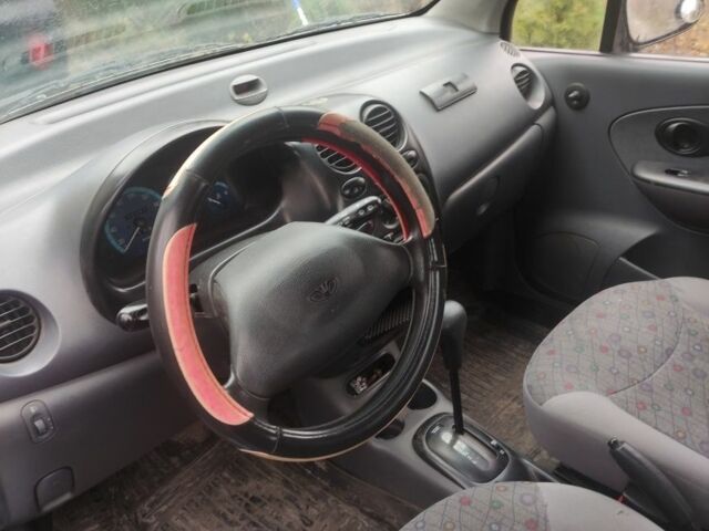 Синий Дэу Матиз, объемом двигателя 0.8 л и пробегом 20 тыс. км за 1700 $, фото 5 на Automoto.ua