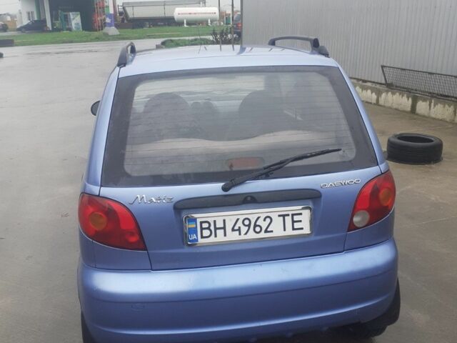 Синий Дэу Матиз, объемом двигателя 0.8 л и пробегом 167 тыс. км за 2650 $, фото 4 на Automoto.ua