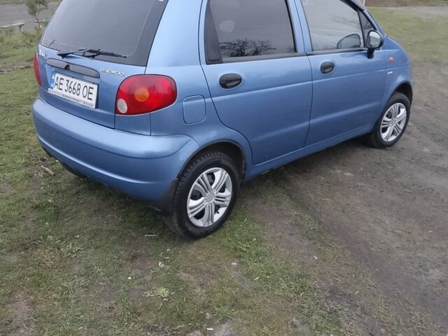 Синій Деу Матіз, об'ємом двигуна 8 л та пробігом 119 тис. км за 2300 $, фото 2 на Automoto.ua