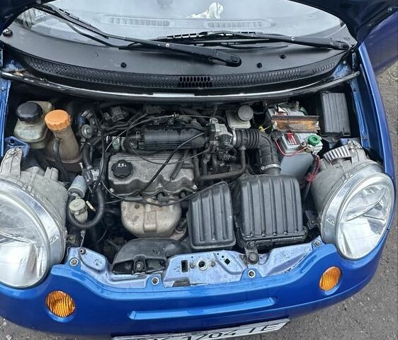 Синий Дэу Матиз, объемом двигателя 0.8 л и пробегом 122 тыс. км за 2350 $, фото 9 на Automoto.ua