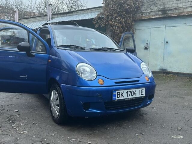 Синий Дэу Матиз, объемом двигателя 0.8 л и пробегом 122 тыс. км за 2350 $, фото 2 на Automoto.ua