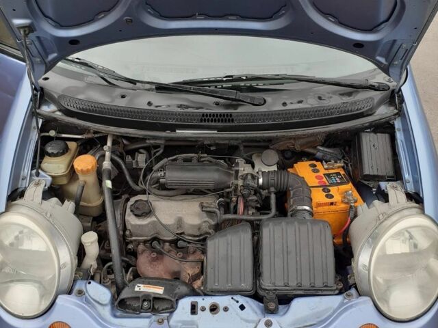 Синий Дэу Матиз, объемом двигателя 0.8 л и пробегом 167 тыс. км за 2650 $, фото 7 на Automoto.ua