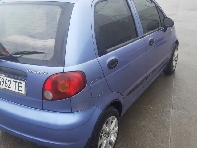Синий Дэу Матиз, объемом двигателя 0.8 л и пробегом 167 тыс. км за 2650 $, фото 2 на Automoto.ua