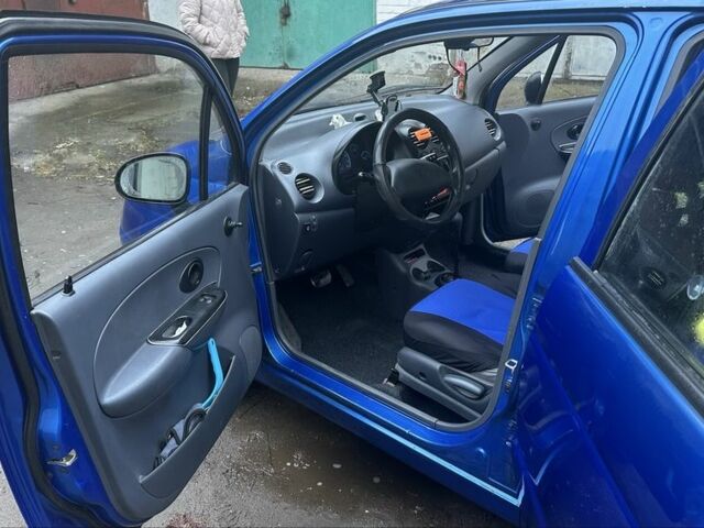 Синий Дэу Матиз, объемом двигателя 0.8 л и пробегом 122 тыс. км за 2350 $, фото 22 на Automoto.ua