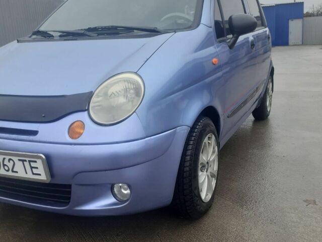 Синий Дэу Матиз, объемом двигателя 0.8 л и пробегом 167 тыс. км за 2650 $, фото 3 на Automoto.ua