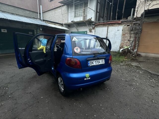 Синий Дэу Матиз, объемом двигателя 0.8 л и пробегом 122 тыс. км за 2350 $, фото 6 на Automoto.ua