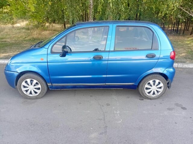 Синій Деу Матіз, об'ємом двигуна 0.8 л та пробігом 105 тис. км за 2200 $, фото 2 на Automoto.ua