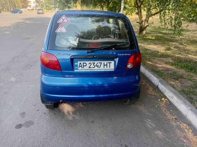 Синій Деу Матіз, об'ємом двигуна 0.8 л та пробігом 105 тис. км за 2200 $, фото 3 на Automoto.ua