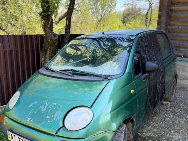 Зелений Деу Матіз, об'ємом двигуна 0.8 л та пробігом 200 тис. км за 300 $, фото 1 на Automoto.ua
