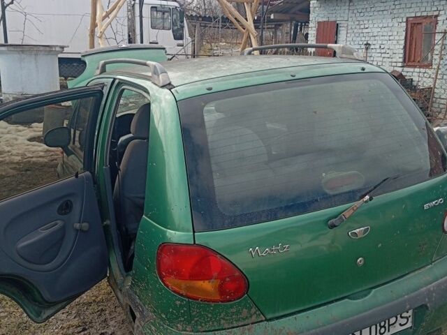 Зеленый Дэу Матиз, объемом двигателя 0 л и пробегом 200 тыс. км за 750 $, фото 4 на Automoto.ua