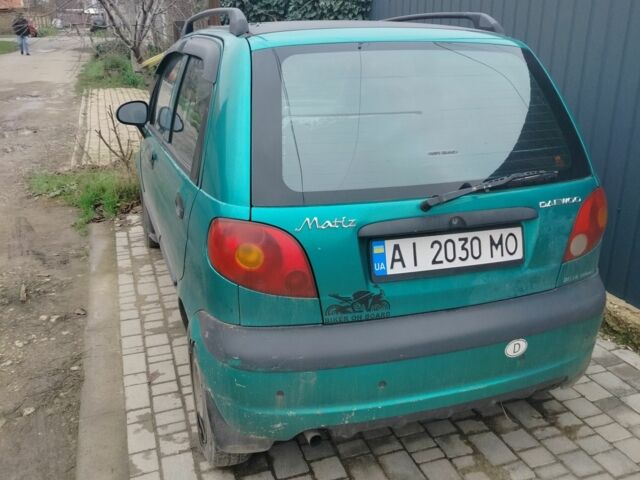 Зелений Деу Матіз, об'ємом двигуна 0.8 л та пробігом 200 тис. км за 850 $, фото 1 на Automoto.ua