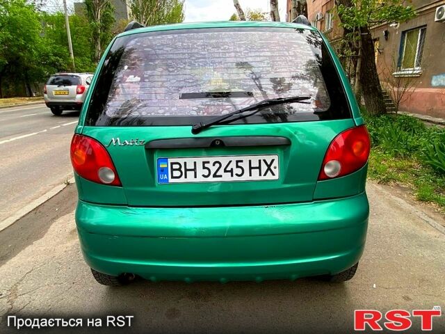 Зелений Деу Матіз, об'ємом двигуна 0.8 л та пробігом 185 тис. км за 1500 $, фото 7 на Automoto.ua