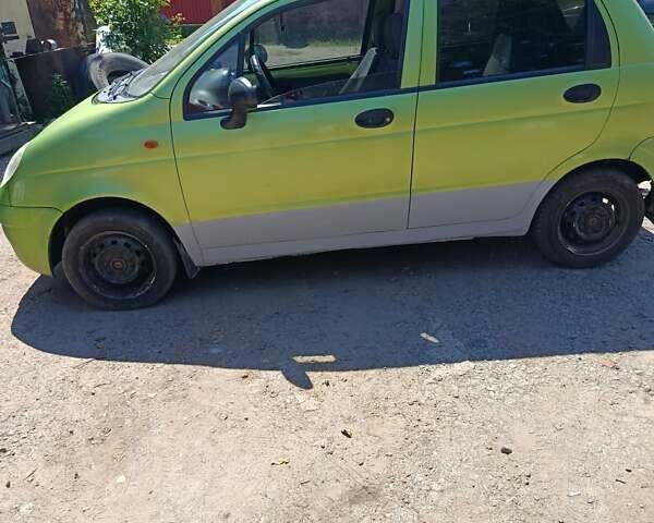 Зелений Деу Матіз, об'ємом двигуна 8 л та пробігом 121 тис. км за 1300 $, фото 2 на Automoto.ua