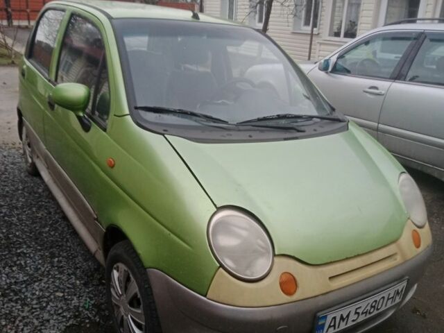 Зеленый Дэу Матиз, объемом двигателя 0.8 л и пробегом 92 тыс. км за 1894 $, фото 1 на Automoto.ua