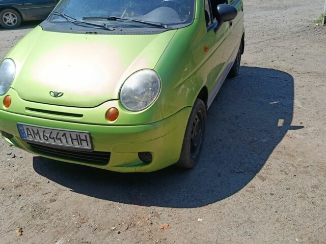 Зеленый Дэу Матиз, объемом двигателя 0.8 л и пробегом 121 тыс. км за 1000 $, фото 4 на Automoto.ua