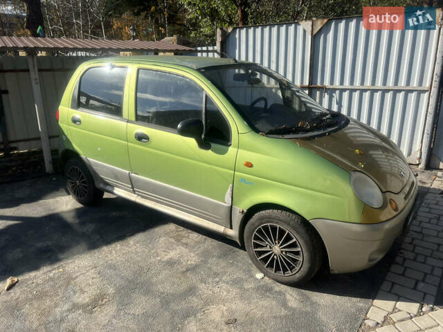 Дэу Матиз 2005 в Буче на Automoto.ua Зеленый Дэу Матиз, объемом двигателя 1 л и пробегом 340 тыс. км за 1100 $, фото 1 на Automoto.ua