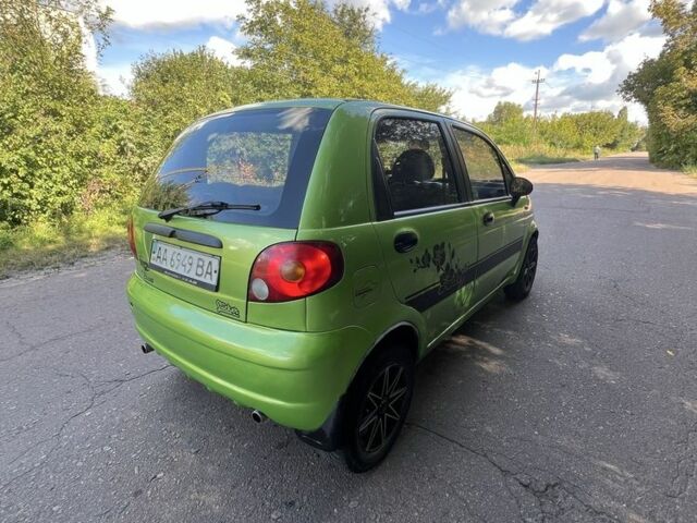 Зеленый Дэу Матиз, объемом двигателя 1.4 л и пробегом 140 тыс. км за 1800 $, фото 3 на Automoto.ua