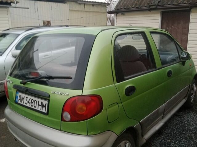 Зеленый Дэу Матиз, объемом двигателя 0.8 л и пробегом 92 тыс. км за 1894 $, фото 4 на Automoto.ua