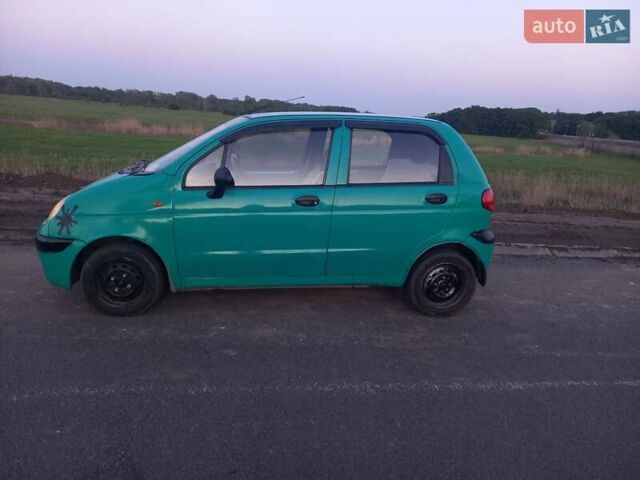 Зелений Деу Матіз, об'ємом двигуна 0.8 л та пробігом 265 тис. км за 1700 $, фото 1 на Automoto.ua