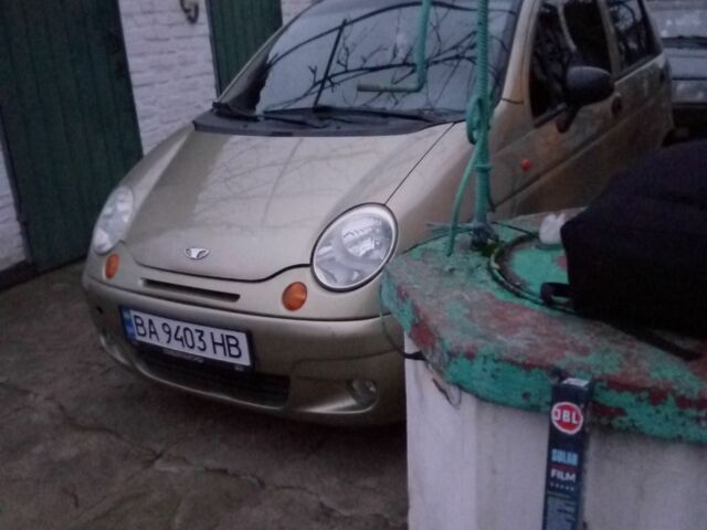 Зелений Деу Матіз, об'ємом двигуна 0.8 л та пробігом 100 тис. км за 2700 $, фото 1 на Automoto.ua