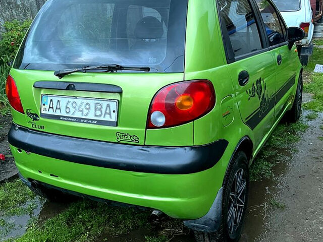 Зелений Деу Матіз, об'ємом двигуна 1.2 л та пробігом 200 тис. км за 2000 $, фото 1 на Automoto.ua