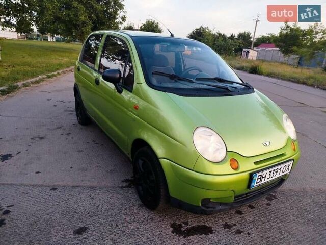 Зеленый Дэу Матиз, объемом двигателя 0.8 л и пробегом 144 тыс. км за 2550 $, фото 1 на Automoto.ua