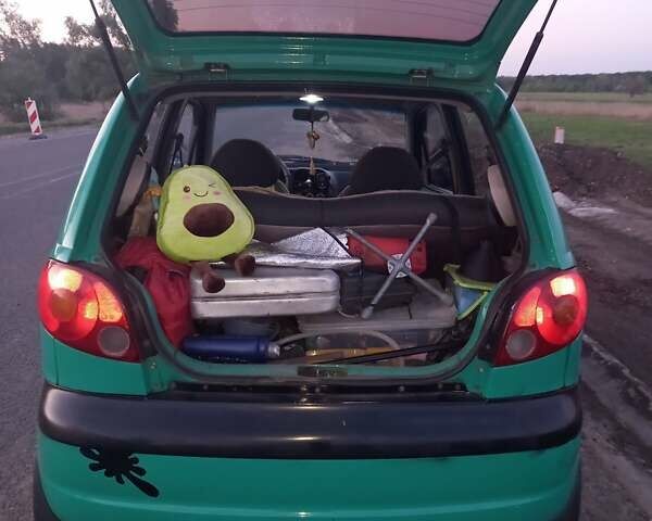 Зелений Деу Матіз, об'ємом двигуна 0.8 л та пробігом 265 тис. км за 1700 $, фото 4 на Automoto.ua