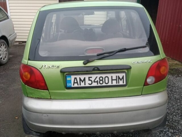 Зеленый Дэу Матиз, объемом двигателя 0.8 л и пробегом 92 тыс. км за 1894 $, фото 5 на Automoto.ua