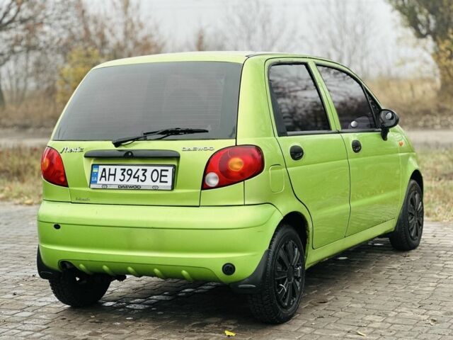 Зеленый Дэу Матиз, объемом двигателя 0.8 л и пробегом 98 тыс. км за 1499 $, фото 2 на Automoto.ua