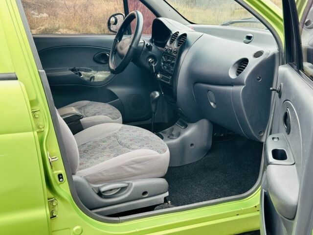 Зеленый Дэу Матиз, объемом двигателя 0.8 л и пробегом 98 тыс. км за 1499 $, фото 4 на Automoto.ua