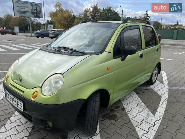 Зеленый Дэу Матиз, объемом двигателя 0.8 л и пробегом 290 тыс. км за 999 $, фото 4 на Automoto.ua