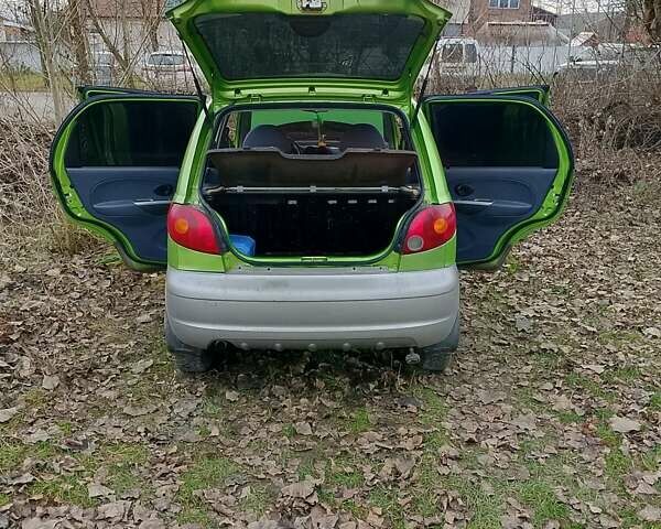 Зелений Деу Матіз, об'ємом двигуна 1 л та пробігом 140 тис. км за 1950 $, фото 4 на Automoto.ua