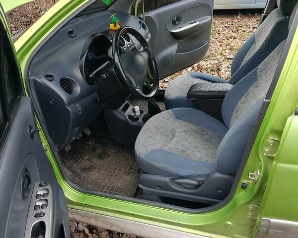 Зелений Деу Матіз, об'ємом двигуна 1 л та пробігом 140 тис. км за 1950 $, фото 6 на Automoto.ua