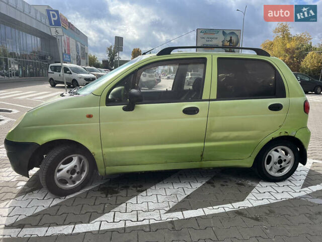 Зеленый Дэу Матиз, объемом двигателя 0.8 л и пробегом 168 тыс. км за 1499 $, фото 3 на Automoto.ua