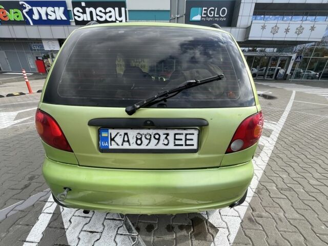 Зелений Деу Матіз, об'ємом двигуна 0.8 л та пробігом 170 тис. км за 1499 $, фото 16 на Automoto.ua