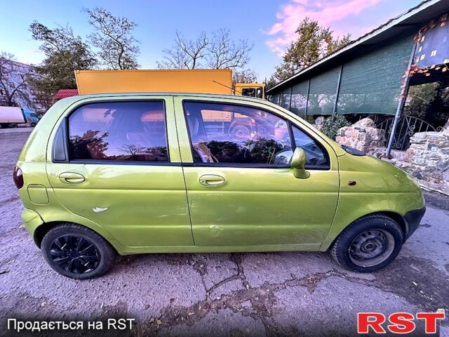 Дэу Матиз 2006 в Раздельной на Automoto.ua Зеленый Дэу Матиз, объемом двигателя 0.8 л и пробегом 172 тыс. км за 2400 $, фото 4 на Automoto.ua