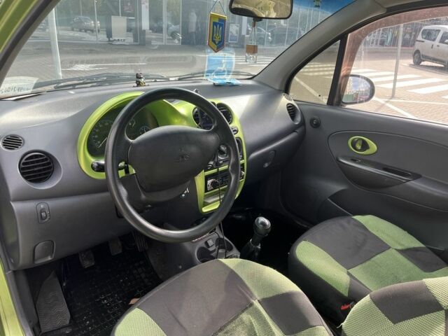 Зелений Деу Матіз, об'ємом двигуна 0.8 л та пробігом 170 тис. км за 1499 $, фото 19 на Automoto.ua