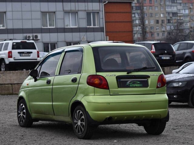 Зеленый Дэу Матиз, объемом двигателя 0.8 л и пробегом 99 тыс. км за 2850 $, фото 3 на Automoto.ua