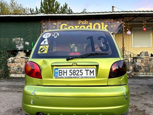 Зелений Деу Матіз, об'ємом двигуна 0.8 л та пробігом 172 тис. км за 2400 $, фото 2 на Automoto.ua