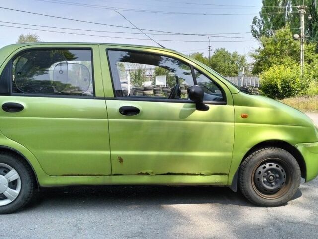 Зелений Деу Матіз, об'ємом двигуна 0.8 л та пробігом 144 тис. км за 2000 $, фото 6 на Automoto.ua